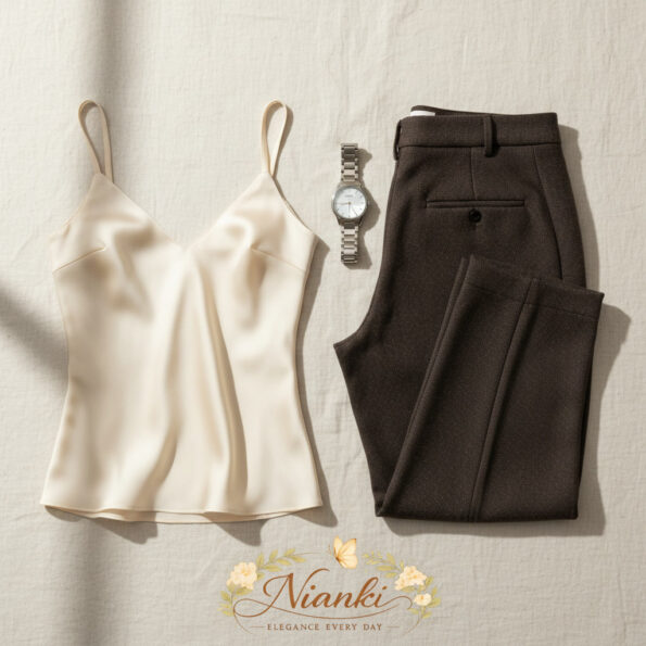 NiAnki Style Math Strategy showing 3 basic pieces for a 2026 capsule wardrobe