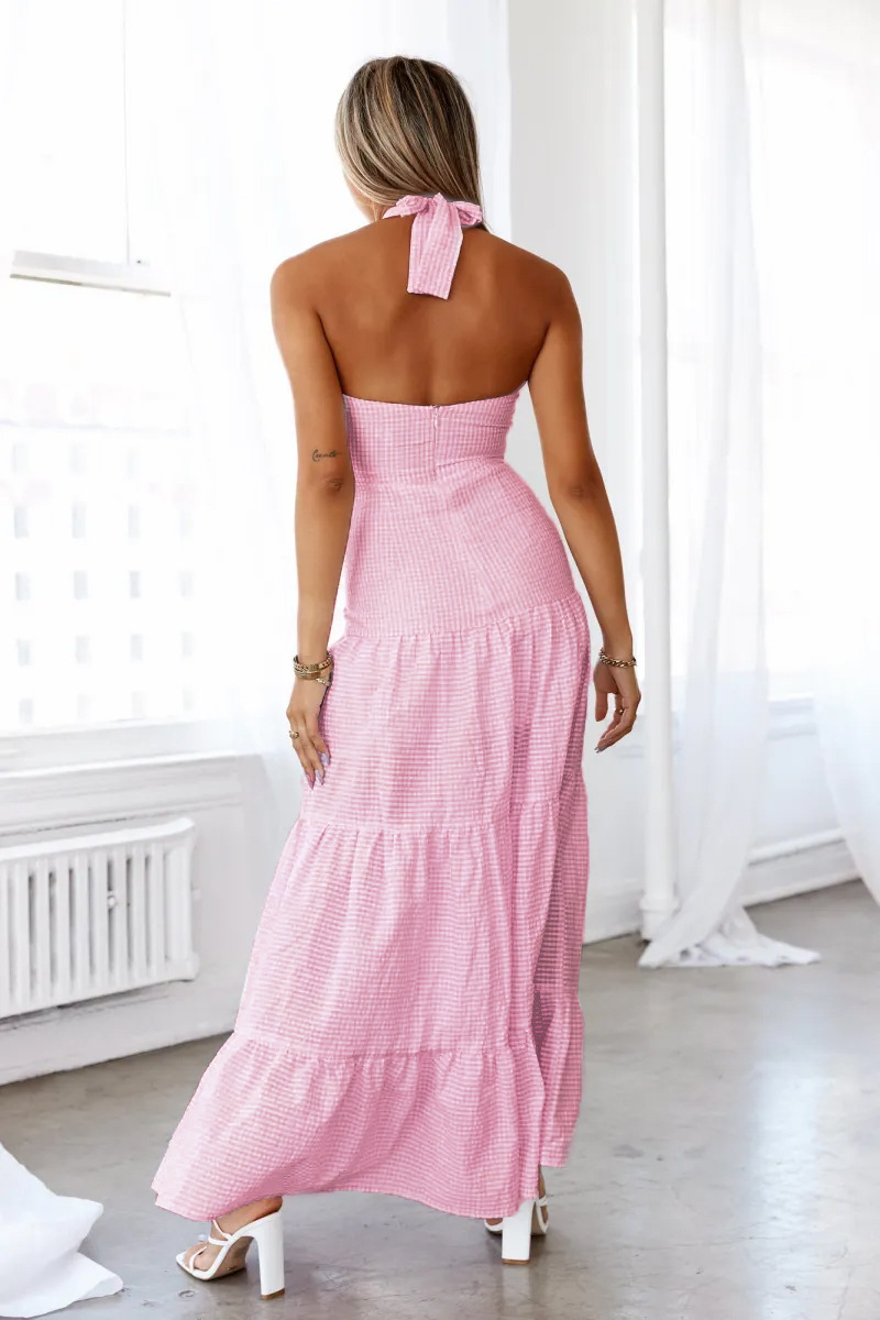 Women's Office Wear Sleeveless Spicy Girl Long Strap Dress - Image 4